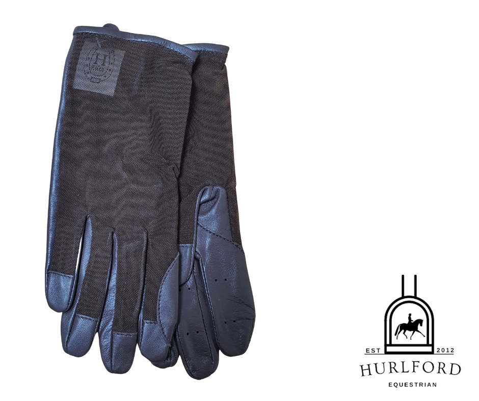 Hurlford Cool Mesh Gloves Adults Brown