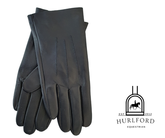 Childs Hurlford Brown Leather Gloves
