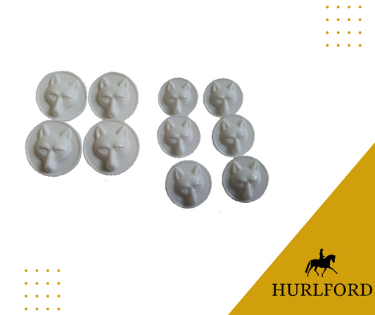 Foxhead Button Set White