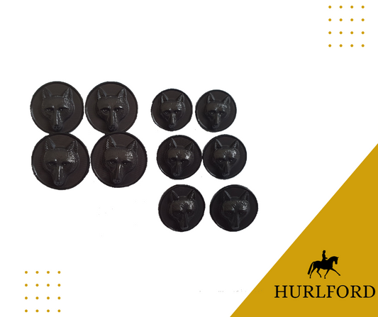 Foxhead Button Set Grey